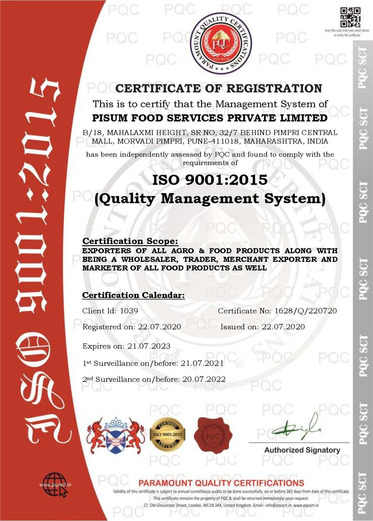 ISO 9001:2015